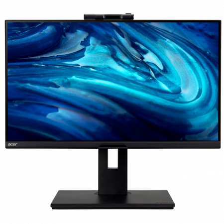Монитор Монитор/ ACER B278UGbemiqprcuzx 27'', ZeroFrame Yes, Black, 85% PCR, 5% OBP, 16:9, IPS, 2560x1440, 4ms, 350cd, 120Hz, 1xHDMI(2.0) + 1xDP(1.2) + 1xDPout + 1xType-C(100W) + 1xRJ45 + Audio out + USB3.2x3+USB-B(2up 3down) + Adj. Webcam 5M IR/Mic array, фото 