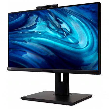 Монитор Монитор/ ACER B278UGbemiqprcuzx 27'', ZeroFrame Yes, Black, 85% PCR, 5% OBP, 16:9, IPS, 2560x1440, 4ms, 350cd, 120Hz, 1xHDMI(2.0) + 1xDP(1.2) + 1xDPout + 1xType-C(100W) + 1xRJ45 + Audio out + USB3.2x3+USB-B(2up 3down) + Adj. Webcam 5M IR/Mic array, фото , изображение 3