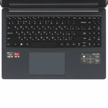 Ноутбук Maibenben M645 16" FHD IPS 165Hz, AMD R5-4600H, 8Gb, 256Gb SSD, Linux, синий (мышка + коврик), фото , изображение 9