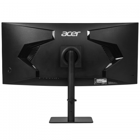 Монитор Монитор/ Acer CZ342CURVbmiphuzx 34'', ZeroFrame, Curved 1000R, Black, 21:9, VA, 3440x1440, 0,5ms, 300cd, 180Hz, HDMI(2.0), DP(1.4), Type-C(65W), USB2.0, USB-B (2up 2down), Speakers 3Wx2, FreeSync Premium, HDR 10, hadj 110, Vesa:100x100, фото , изображение 3