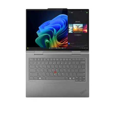 Ноутбук Lenovo ThinkPad X1 2-in1 G10 Aura Edition, 14" (1920x1200) Touch 100%sRGB 500 nits, U7-258V, 32GB, 1TB SSD, Intel Arc Graphics, 1080P FHD RGB+IR, Intel® Wi-Fi 7 BE201 2x2 BE vPro & BT 5.4, Lenovo Yoga Pen, 57Wh, BKLT KB ENG, W11 Pro, 1Y, Grеy, фото , изображение 6