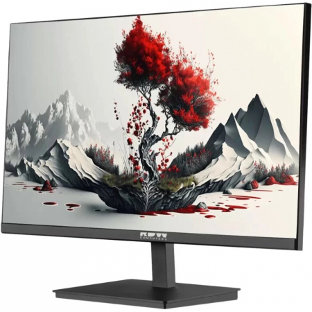 Монитор RDW2401K 1920x1080(FHD)IPS120Hz 5мс 178°/178 300cd 1000:1 VGA HDMI DP Рег. по высоте, Портретный режим, Поворот вокруг своей оси(лево/право), Наклон, Внутренний БП, Динамики, черный, VESA 100*100, МПТ, фото , изображение 3