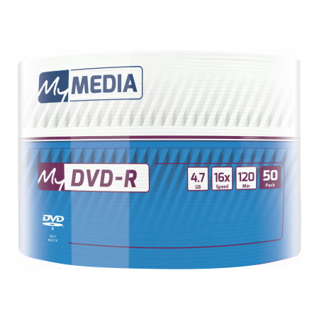 Диск DVD-R MyMedia 4.7Gb 16x Pack wrap (50шт) (69200), фото 