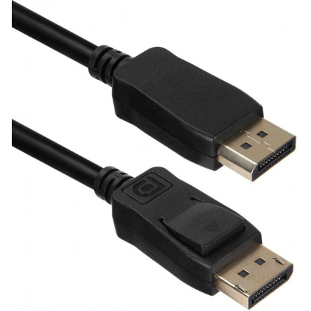 Кабель ACD-DDPM4-50B ACD-DDPM4-50B DisplayPort 1.4, Golden Plated,20m/20m, черный, 5м, (742439), фото 