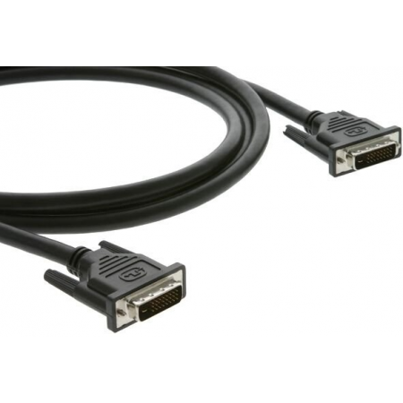 Кабель DVI-D Dual link Kramer Electronics C-DM/DM-65 DVI-D Dual link (Вилка - Вилка) (24+1 контакт), 19.5 м, фото 