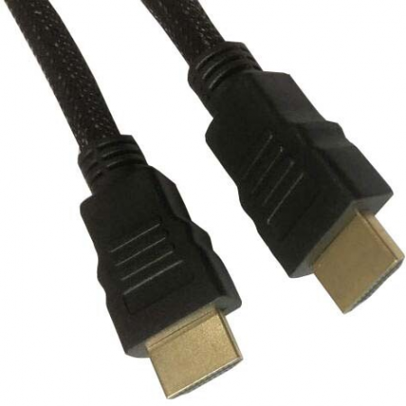 Кабель аудио-видео Buro HDMI (m)/HDMI (m) 2м. черный (HDMI-V1.4-2MC), фото 