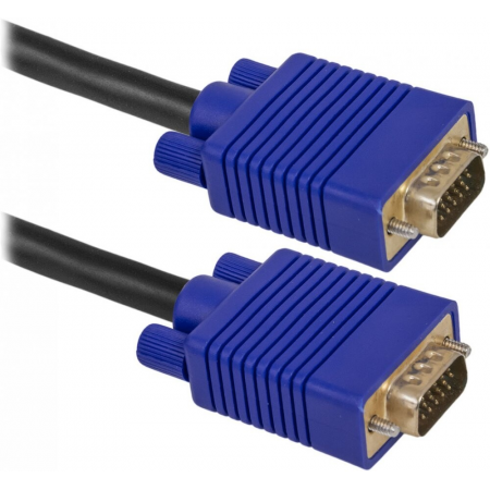 Кабель Кабель для монитора DEFENDER SVGA HDDB15M M/M 1.8м BL BB340M-06 (87410), фото 