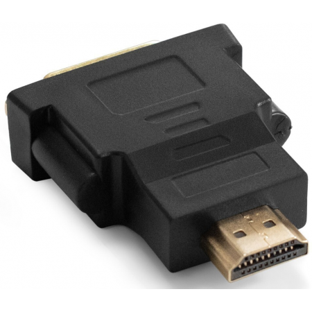 Переходник DVI-D-HDMI ExeGate EX-HDMI-DVI-3 (25F/19M, v 1.4b, позолоченные контакты, экран), фото , изображение 2