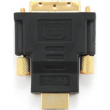 Адаптер (переходник) Gembird  HDMI-DVI A-HDMI-DVI-1, 19M/19M, золотые разъемы, пакет, фото , изображение 3