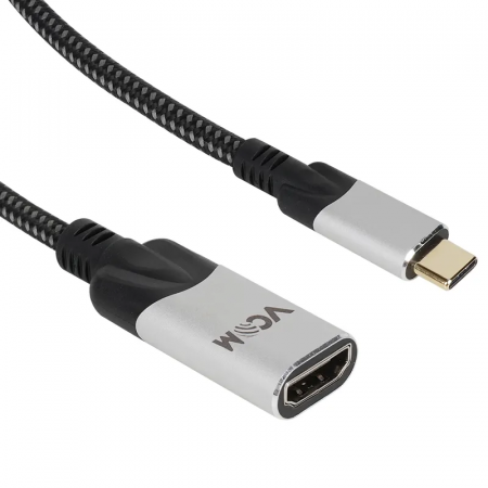 Aдаптер USB 3.1 Type-Cm --> HDMI A(f) 4K@60Hz, 0.15m ,Alum ,VCOM , фото , изображение 2