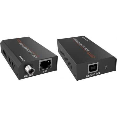 Комплект удлинителя сигнала Infobit [iTrans USB2-TR100] USB 2.0 до 100 метров, фото , изображение 4