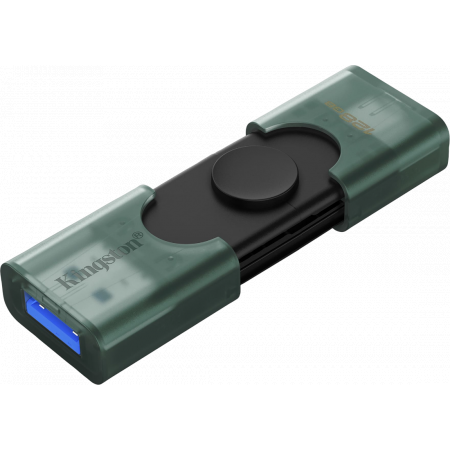 Флеш Диск Kingston 128Gb DataTraveler , USB3.2, Type-C, зеленая, фото 