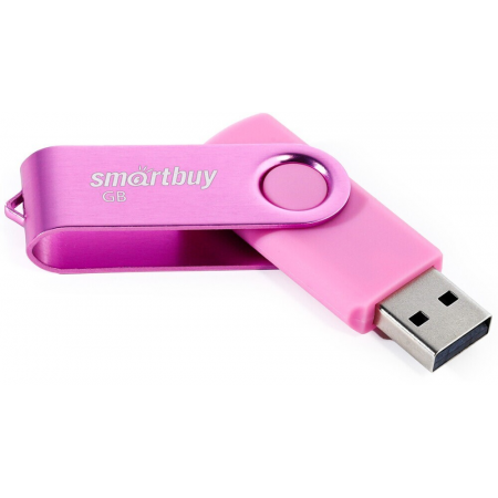Флеш диск SmartBuy 16GB Twist Pink (SB016GB2TWP), фото 