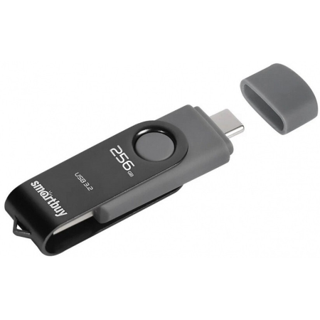 Флеш накопитель Smartbuy (SB256GB3DUOTWK) UFD 3.0/3.1 256GB Twist Dual, фото 