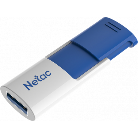 Флеш диск Netac U182 Blue USB3.0 Flash Drive 32GB [NT03U182N-032G-32BL], выдвижной, фото , изображение 2