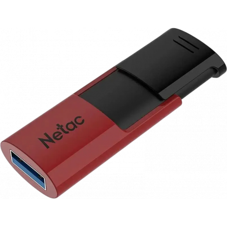 Флеш диск Netac U182 Red USB3.0 Flash Drive 32GB [NT03U182N-032G-32RE], выдвижной NETAC, фото , изображение 2