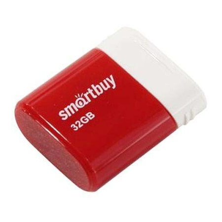 Флеш карта Smartbuy USB Drive 32GB LARA Red SB32GBLARA-R, фото , изображение 2