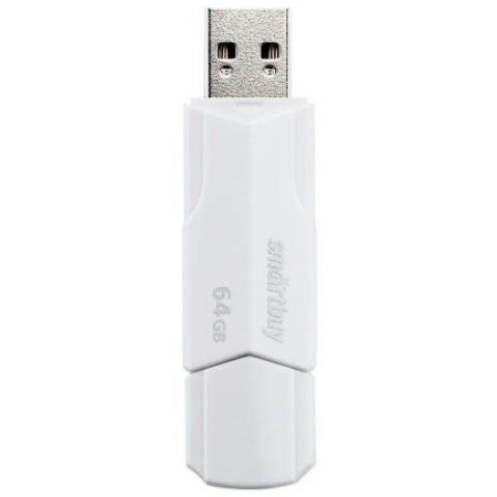 Накопитель USB 2.0 SmartBuy 64GB CLUE White (SB64GBCLU-W). ", фото , изображение 2