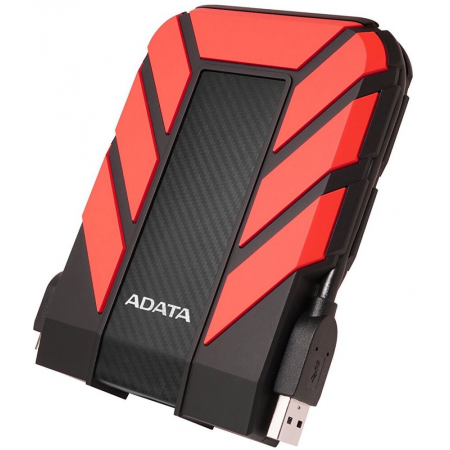 Внешний жесткий диск AData USB 3.0 1Tb AHD710P-1TU31-CRD HD710P DashDrive Durable 2.5 черный/красный, фото , изображение 2