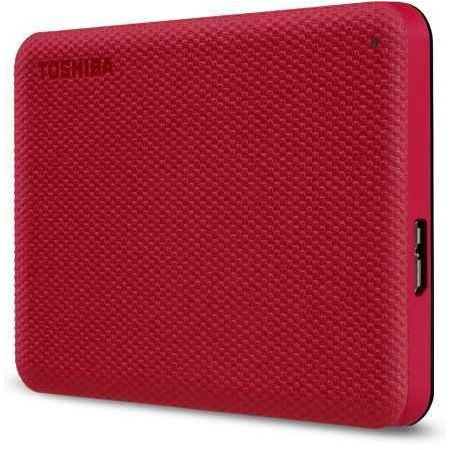 Внешний жесткий диск Toshiba HDTCA40ER3CA/HDTCA40ER3CAU Canvio Advance 4ТБ 2.5 USB 3.0 красный, фото , изображение 2
