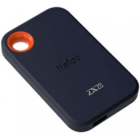 Накопитель SSD External Netac 1.0Tb ZX20  (USB3.2 Gen2 x2 Type C, up to 2000/1800MBs, 71.5x43.5x8mm, Plastic) Black, фото , изображение 2