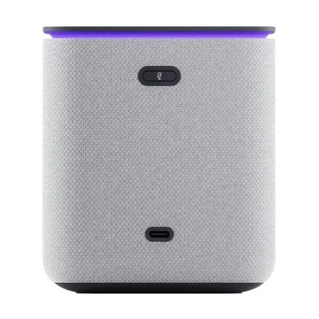 Умная колонка Яндекс Станция Миди, ZigBee, 24Вт, с голосовым ассистентом Алиса на YaGPT, серый, фото , изображение 3