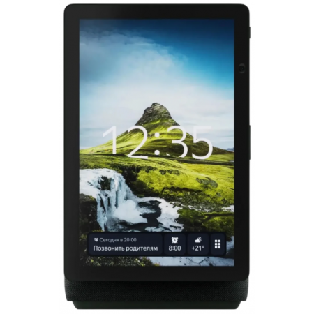 Умная колонка Яндекс Станция Дуо Макс, Zigbee, с дисплеем, 60Вт, с голосовым ассистентом Алиса на YaGPT, зеленый, фото , изображение 3