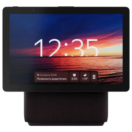 Умная колонка Яндекс Станция Дуо Макс, Zigbee, с дисплеем, 60Вт, с голосовым ассистентом Алиса на YaGPT, красный (YNDX-00055RED), фото , изображение 2