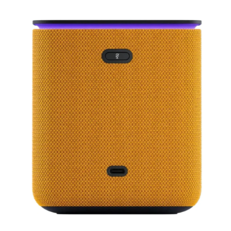 Умная колонка Яндекс Станция Миди, ZigBee, 24Вт, с голосовым ассистентом Алиса на YaGPT, оранжевый, фото , изображение 3