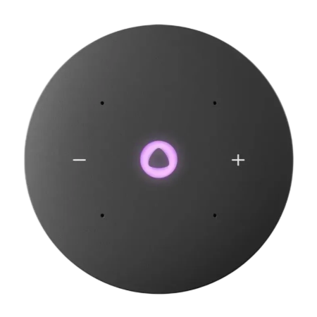 Умная колонка Yandex Станция Мини 3 Алиса серый 12W 1.0 BT/Wi-Fi, фото , изображение 3