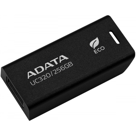 Флеш Диск A-DATA 256GB  UC320, USB 3.2, черный выдвижной, фото 