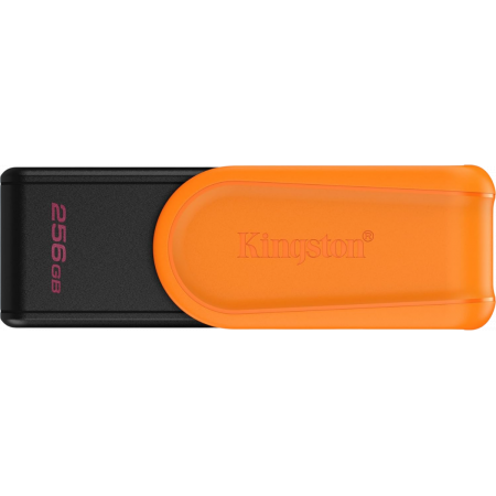 Флеш Диск Kingston 256GB DataTraveler Exodia S DTXS/256GB USB3.0 оранжевый/черный, фото , изображение 2