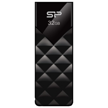 Флеш диск Silicon Power 32Gb Ultima U03 SP032GBUF2U03V1K USB2.0 черный, фото 