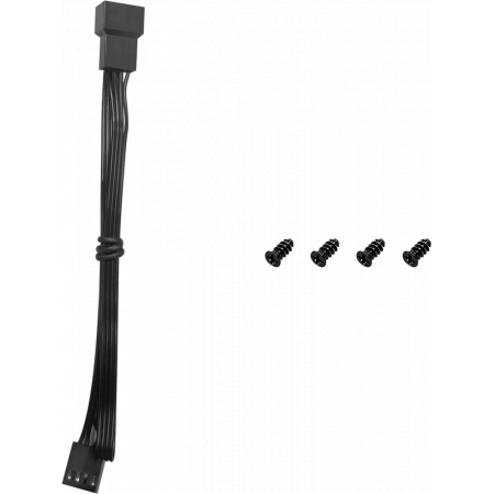 Вентилятор для корпуса Deepcool FT12 120х120x25 черный 4-pin 32дБ (R-FT12-BKWPN1-G) Ret, фото , изображение 5