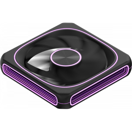 Вентилятор для корпуса Formula Air Fusion 1 BK ARGB 120х120x28 черный 4-pin 36.93дБ (упак.:1шт) Ret, фото , изображение 2