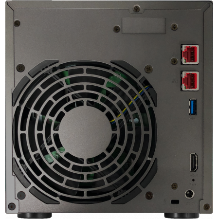 Сетевое хранилище ASUSTOR AS7110T 10-Bay NAS/Media player/Intel Xeon E-2224  3.4GHz up to 4.6GHz(Quad-Core), 8GB SO-DIMM DDR4, noHDD(HDD,SSD),/10x1GbE+3x2,5Gbe(LAN)/3xUSB3.2,HDMI/M.2/4ip camera license ; 90IX01D1-BW3S1, фото , изображение 3