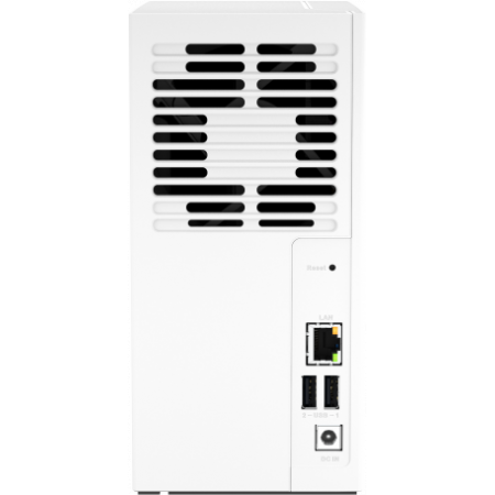 Сетевое хранилище SMB QNAP TS-233 NAS 2 HDD trays. ARM 4-core Cortex-A55 2.0GHz, ram 2 GB (max), 1x1GbE, 2xUSB 2.0 port,1xUSB 3.2 Gen 1, фото , изображение 3