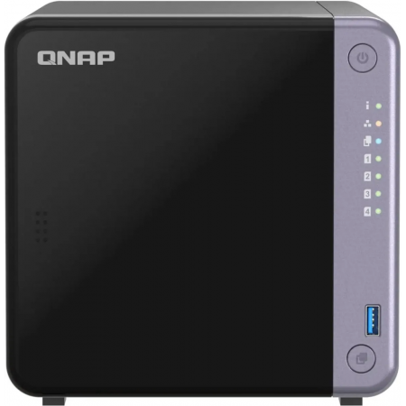 Сетевое хранилище NAS Qnap TS-432X-4G 4-bay настольный Alpine AL-524, фото , изображение 2