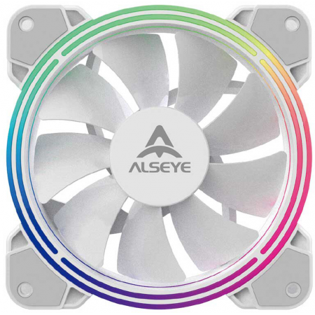 Вентилятор в корпус ALSEYE Halo 4.0-W kit (3шт.), фото , изображение 3