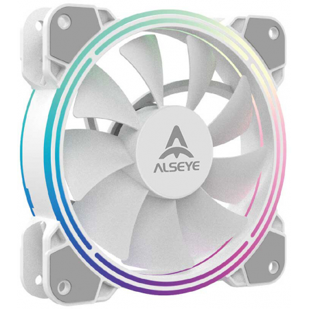 Вентилятор в корпус ALSEYE Halo 4.0-W kit (3шт.), фото , изображение 4