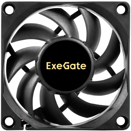 Вентилятор 12В DC ExeGate ExtraPower EP07015B3P (70x70x15 мм, 2-Ball (двойной шарикоподшипник), 3pin, 3000RPM, 28dBA), фото , изображение 3