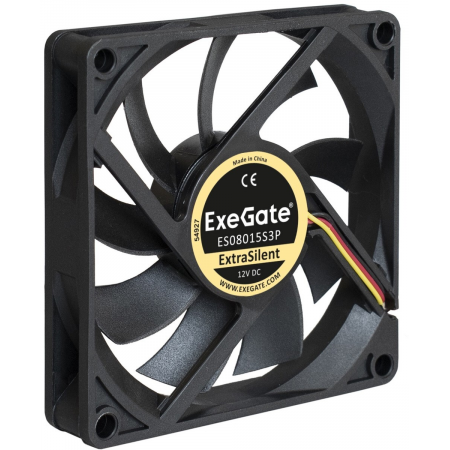 Вентилятор для корпуса ExeGate ES08015S3P EX283373RUS, фото , изображение 2