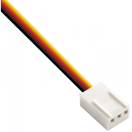Вентилятор 12В DC ExeGate ExtraSilent ES08025B3P (80x80x25 мм, 2-Ball (двойной шарикоподшипник), 3pin, 2000RPM, 19dBA), фото , изображение 4