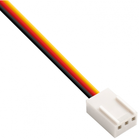 Вентилятор 24В DC ExeGate EX08020B3P-24 (80x80x20 мм, 2-Ball (двойной шарикоподшипник), 3pin, 4000RMP, 42,3dBA), фото , изображение 4