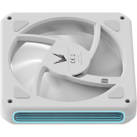Вентилятор для корпуса Formula Air Fusion 1 WH ARGB 120х120x28 белый 4-pin 29.93дБ Ret, фото , изображение 4