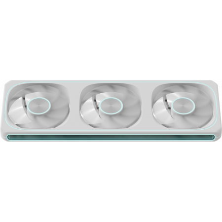 Вентилятор для корпуса Formula Air Fusion 3 Wh ARGB 360х120x28 белый 4-pin 34.95дБ Ret, фото , изображение 3