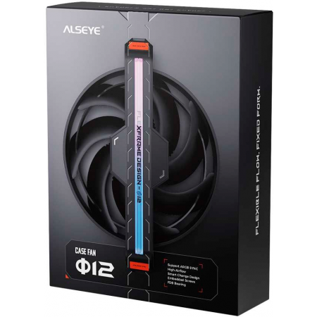 Вентилятор в корпус ALSEYE Φ12(DM12)-B, фото , изображение 7