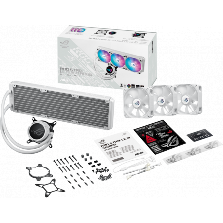 Жидкостная система охлаждения ASUS ROG STRIX LC III 360 ARGB WHT /AIO COOLER,ASETEK,SIGRID V2, ARGB, фото , изображение 5