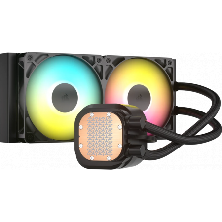 Система жидкостного охлаждения Water Cooling System Corsair NAUTILUS 240 ARGB (240mm, Black, ARGB Fans: 2x120mm, 74.37CFM, 34dBA, 2100RPM S: 1851, 1700, AM5, AM4), фото , изображение 3