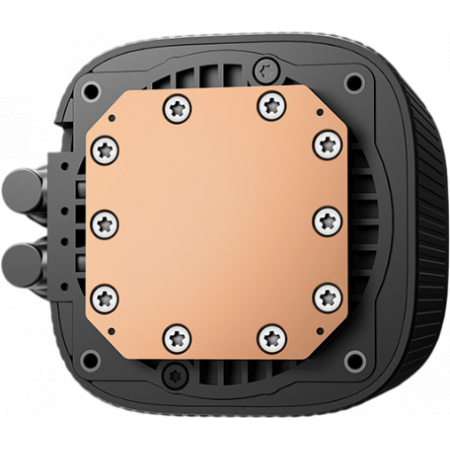 Система водяного охлаждения Deepcool LE240 V2 Zero Dark Soc-AM5/AM4/1200/1700/1851 черный 4-pin 28.2-31.6dB Al 220W 1359gr Ret (R-LE240ZERO-BKLNMD-G-1), фото , изображение 2